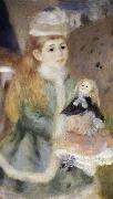 Pierre-Auguste Renoir Details of Mother and children Sweden oil painting reproduction